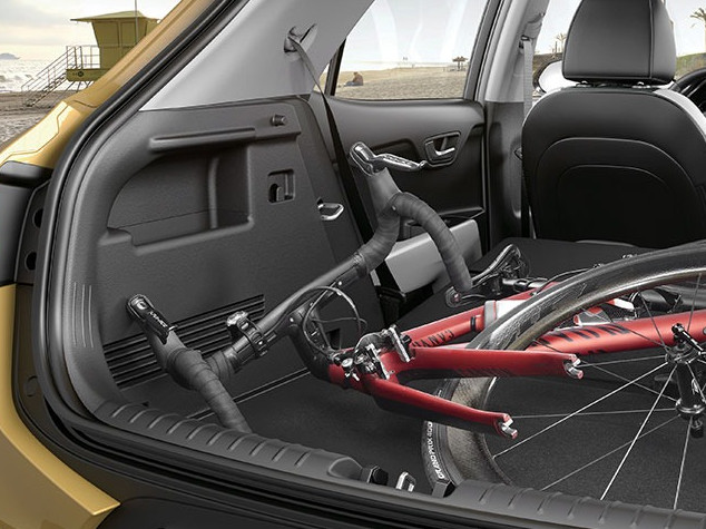 Spacious (folding rear seats)