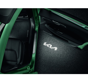 LED door projectors, Kia logo
