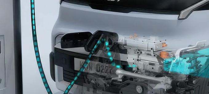 Front access, faster charging