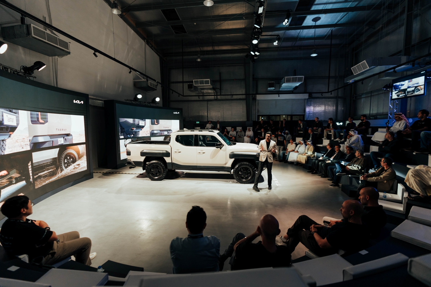 في إطار جهودها لتعزيز تواجدها في فئة الشاحنات الصغيرة كيا استضافت عرضاً حصرياً لشاحنة تاسمان في الإمارات